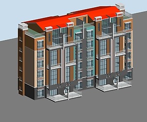 City Residential Garden villa office design  271