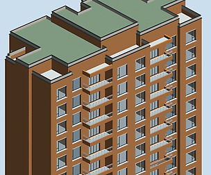 City Residential Garden villa office design  273