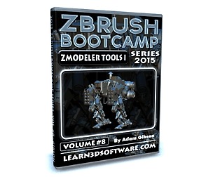 ZBrush Bootcamp- Volume #8- ZModeler Tools I