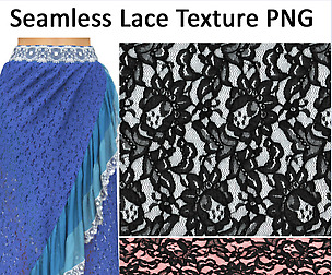 Free Seamless Lace Fabric Texture