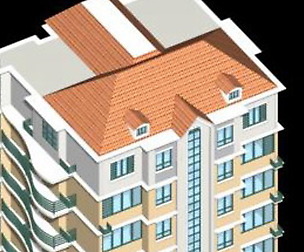 City Residential Garden villa office design  285