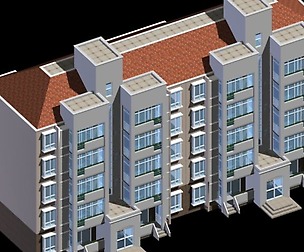 City Residential Garden villa office design  288