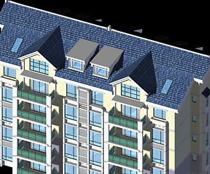 City Residential Garden villa office design  295