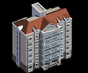 City Residential Garden villa office design  297