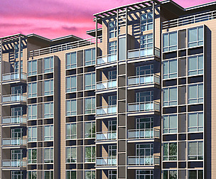City Residential Garden villa office design  300