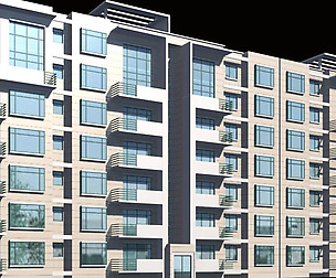 City Residential Garden villa office design  303