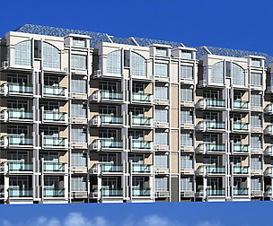 City Residential Garden villa office design  309