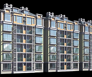 City Residential Garden villa office design  314