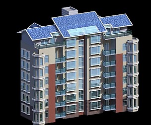 City Residential Garden villa office design  322