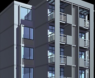 City Residential Garden villa office design  323