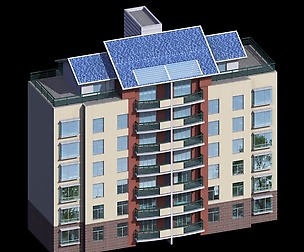 City Residential Garden villa office design  327