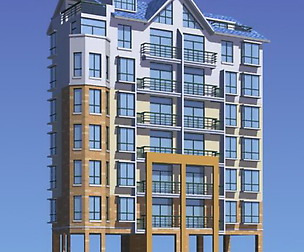 City Residential Garden villa office design  334