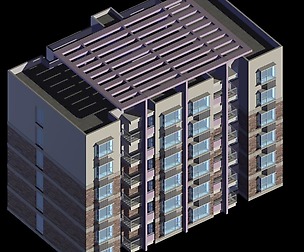 City Residential Garden villa office design  335