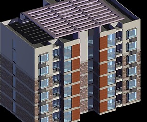 City Residential Garden villa office design  338