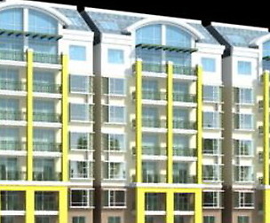 City Residential Garden villa office design  341