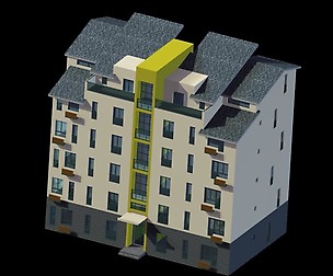 City Residential Garden villa office design  346