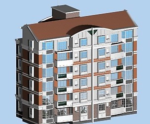 City Residential Garden villa office design  353