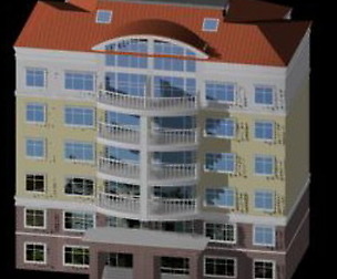 City Residential Garden villa office design  357