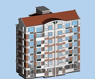 City Residential Garden villa office design  358
