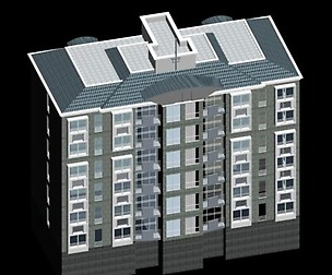 City Residential Garden villa office design  366