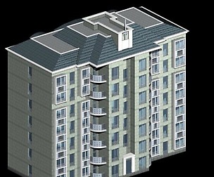 City Residential Garden villa office design  368
