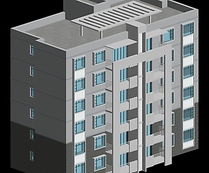 City Residential Garden villa office design  380