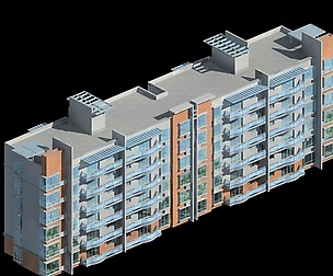 City Residential Garden villa office design  384