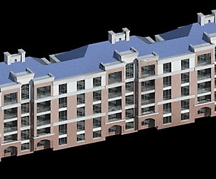 City Residential Garden villa office design  415