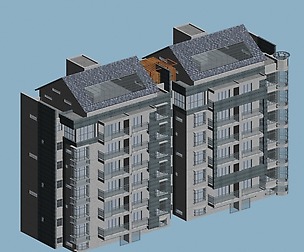 City Residential Garden villa office design  424