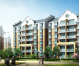 City Residential Garden villa office design  427