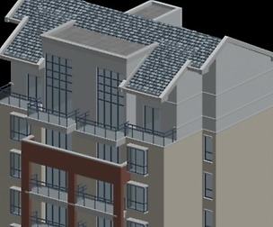 City Residential Garden villa office design  437