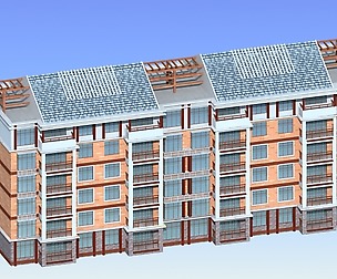 City Residential Garden villa office design  443