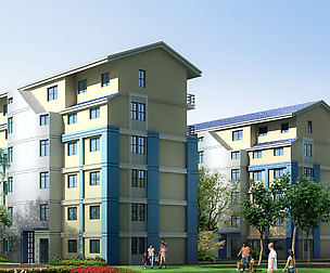 City Residential Garden villa office design  447
