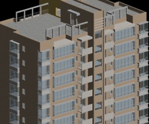 City Residential Garden villa office design  448