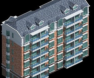 City Residential Garden villa office design  450