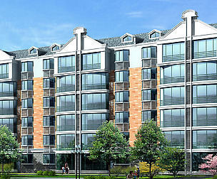 City Residential Garden villa office design  459