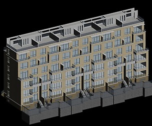 City Residential Garden villa office design  460