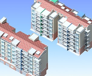 City Residential Garden villa office design  469