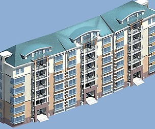 City Residential Garden villa office design  477