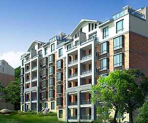 City Residential Garden villa office design  480