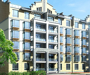 City Residential Garden villa office design  481