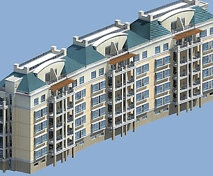 City Residential Garden villa office design  482