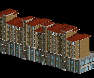 City Residential Garden villa office design  490