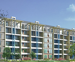 City Residential Garden villa office design  491
