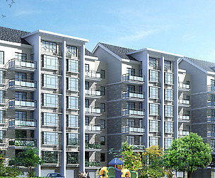 City Residential Garden villa office design  495
