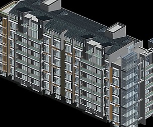 City Residential Garden villa office design  498