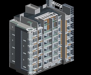 City Residential Garden villa office design  502
