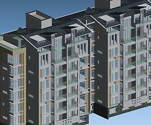 City Residential Garden villa office design  506