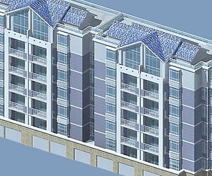 City Residential Garden villa office design  512