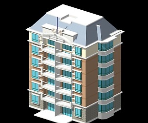 City Residential Garden villa office design  515